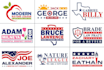 create patriotic and political logo