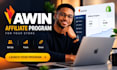 set up and launch awin affiliate program for shopify store