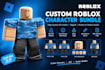 create a custom roblox ugc character bundle with rig