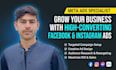 setup facebook and instagram ads campaign with ad designs