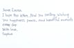 write beautiful handwritten letters in english