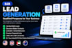 generate targeted b2b saas leads and qualified sales prospects