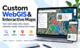 build custom webgis and interactive web maps