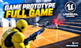 develop 3d multiplayer action shooter, adventure game, rpg games unreal engine 5