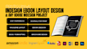 do magazine layout, indesign project, ebook layout design, booklet, brochure