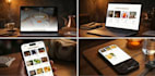 build a responsive digital menu website