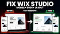 fix wix studio responsive issues, breakpoints, mobile layout bugs, wix redesign
