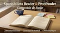 be your native spanish beta reader and proofreader