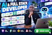 develop ai website, ai web application, ai saas app, ai software development