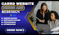 design carrd website redesign carrd website carrd landing page website design
