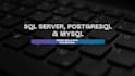 sql server, mysql performance tuning and dba tasks