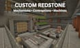 build custom minecraft redstone mechanisms, contraptions automation and machines