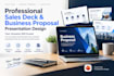 design sales deck and business proposal presentation for b2b companies