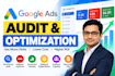 do a google ads audit and PPC audit to optimize your campaigns