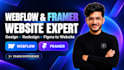 convert figma to framer and build a responsive landing page
