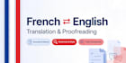 translate and proofread french and english documents