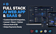 develop a full stack ai web application and ai saas website