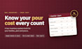 build bar inventory and pour cost spreadsheets and automations