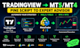 convert tradingview pine script to mt5 or mt4 expert advisor