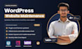 do monthly wordpress maintenance and support, updates and bug fixes