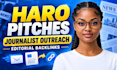 build haro backlinks with digital PR and authority link building