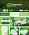 do tree care,grass trimming, lawn care, landscape logo