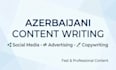 write engaging azerbaijani social media posts and ad copy