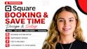 setup square online scheduling, square pos and pickup system squarespace booking