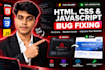 fix HTML CSS and javascript bugs