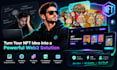 design custom nfts, nft minting website, nft staking dapp or nft marketplace