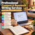 write well researched articles reports and content