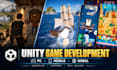 develop your unity game for PC, mobile or webgl
