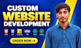 do website development as full stack developer react js node js