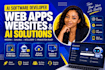 develop ai website, ai web application, ai saas app, ai software development