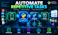automate repetitive business tasks, bot with custom python automation scripts