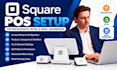 setup square pos restaurant retail small business pos system