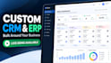 build custom CRM erp and business software