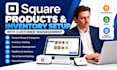 configure square products inventory customer management pos