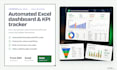 create an automated excel dashboard with KPI tracking