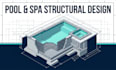 design pool and spa structural design, pool deck, spa foundation plans