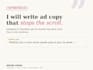 write high converting ad copy