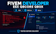 be your fivem developer for esx qbcore qbox scripts and servers bug fixes