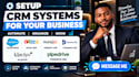 setup salesforce zoho hubspot dynamics365 hubspot klaviyo pipedrive CRM