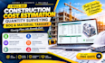 do construction cost estimation, quantity surveying and boq in ga nc az oh VA
