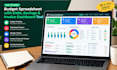 create all in one budget spreadsheet with debt savings, invoice dashboard tool