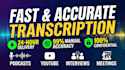 provide professional english and arabic audio transcription