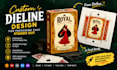 create dieline, packaging design and box design