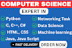 do computer science assigned, report writing, java, cpp, python programming task
