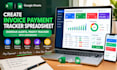 create invoice payment tracker spreadsheet, overdue alerts, profit tracker