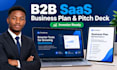 craft a b2b saas business plan and startup pitch deck